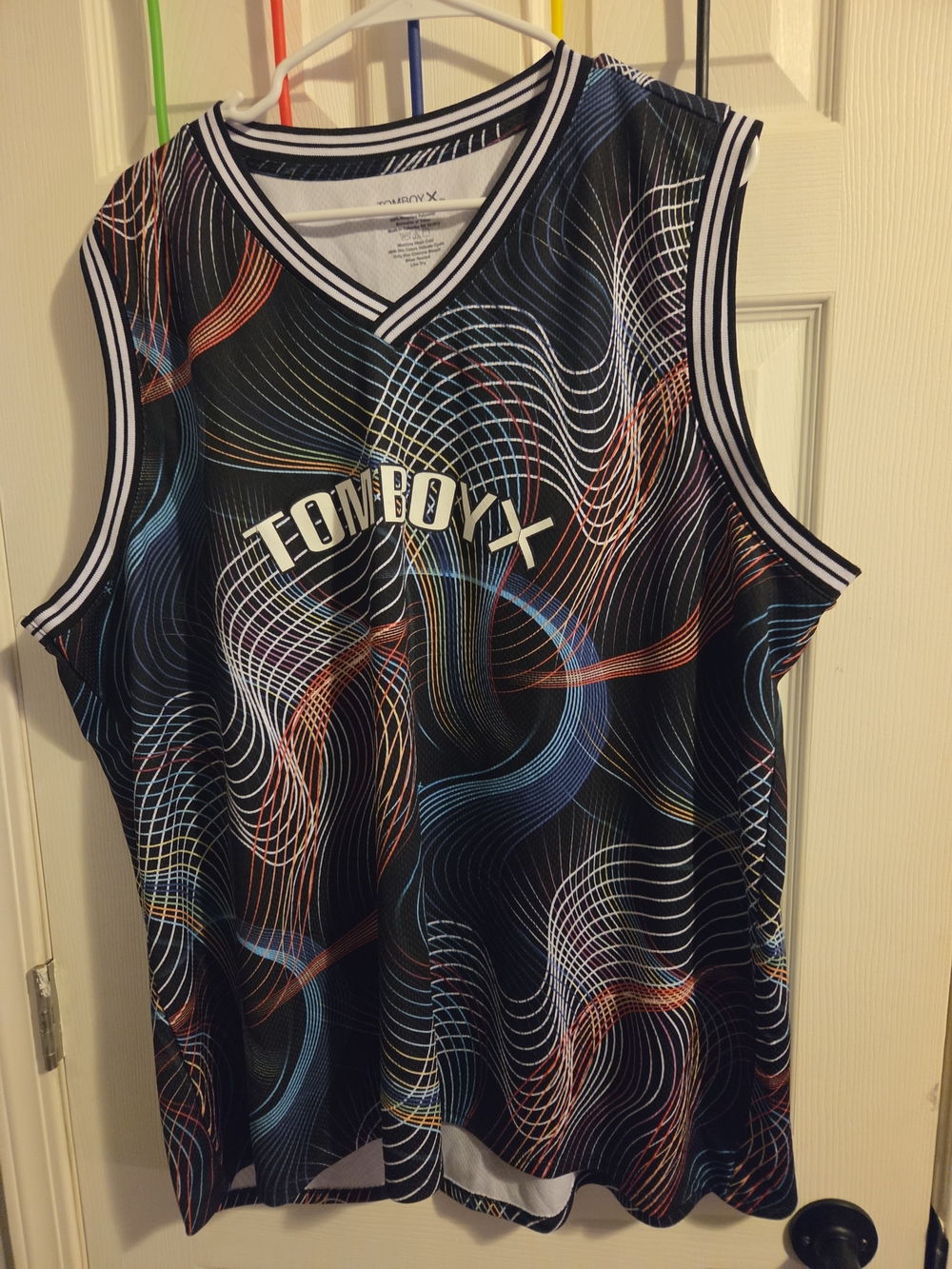 TomboyX Multicolor Wave Athletic Tank